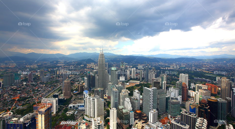 Malaysia twin tower