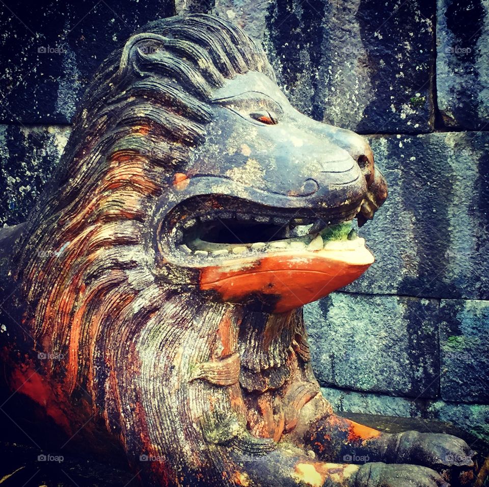 Lion Sculpture, Vietnam