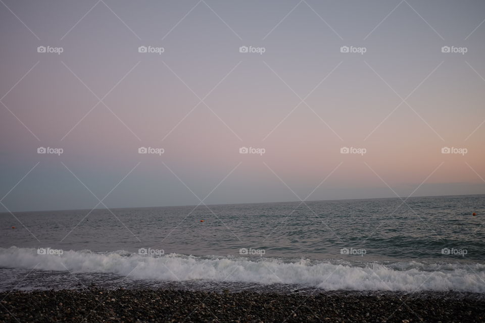 Sea. Suset