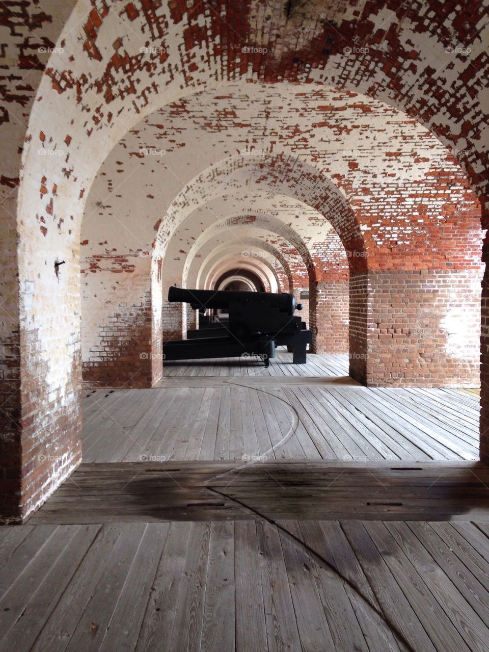 Cannons at Fort Pulaski