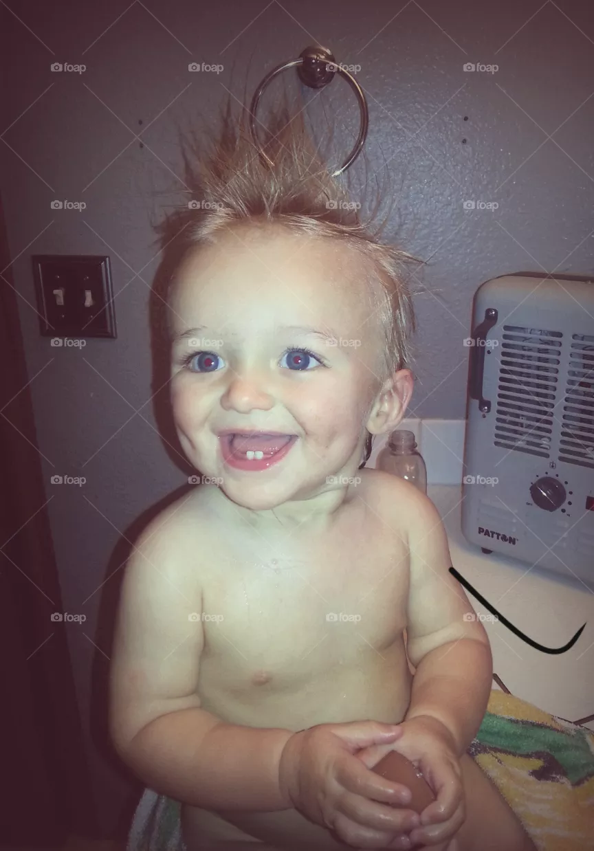 Big smiles