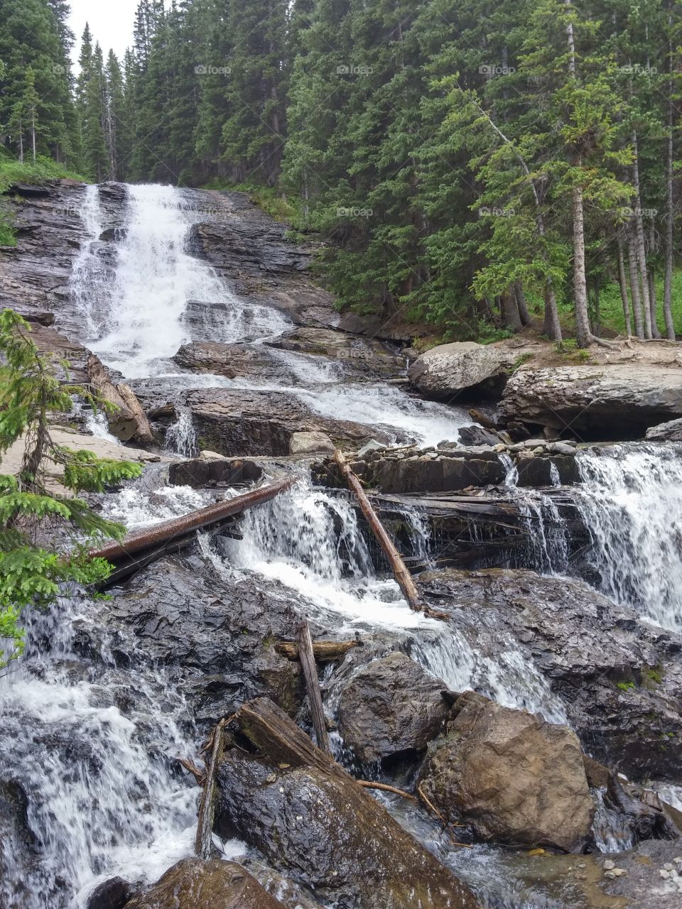 Alpine Waterfall Colorado