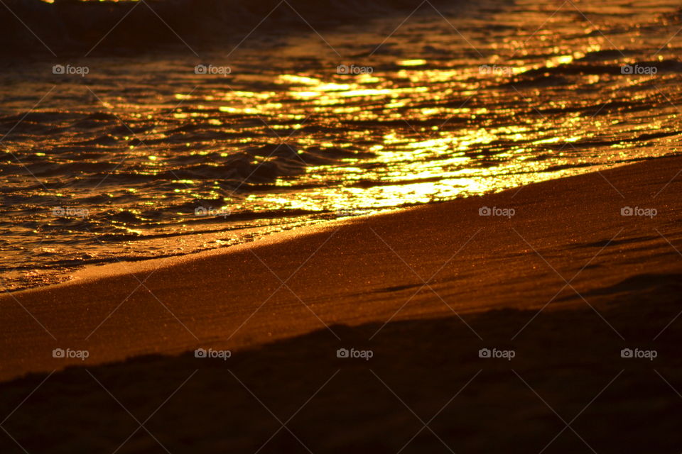 sunset in Alanya turkey