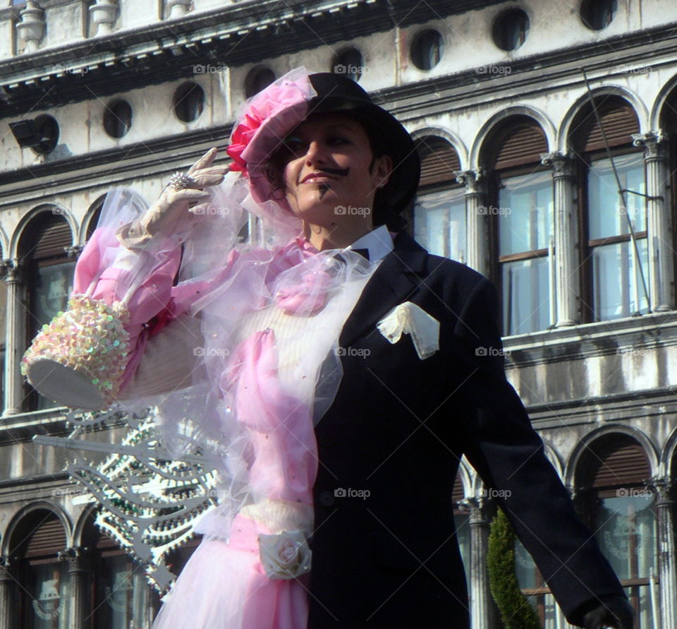 at the carnival of Venice