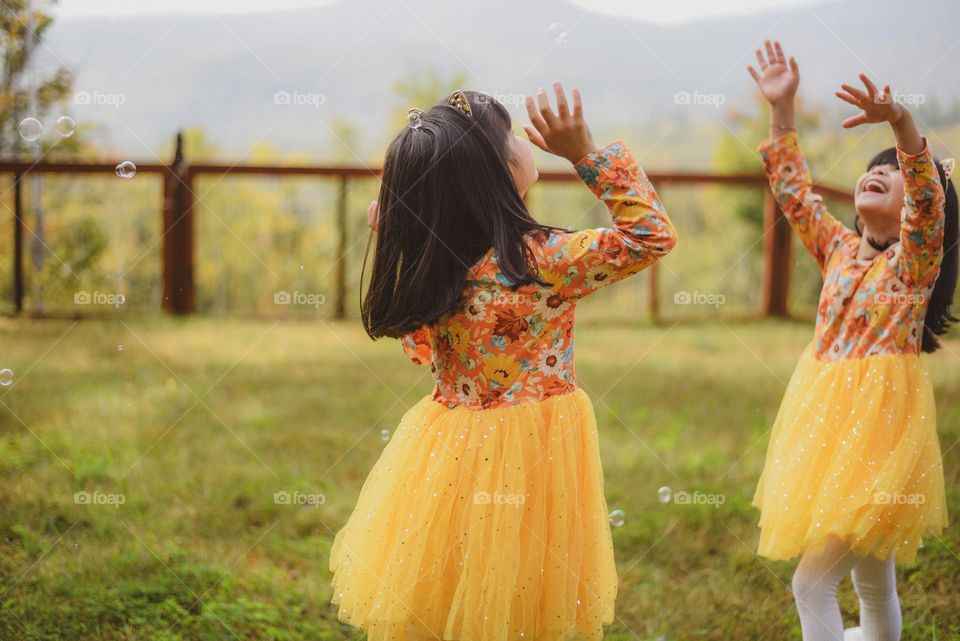 Fall fashion with the kids 