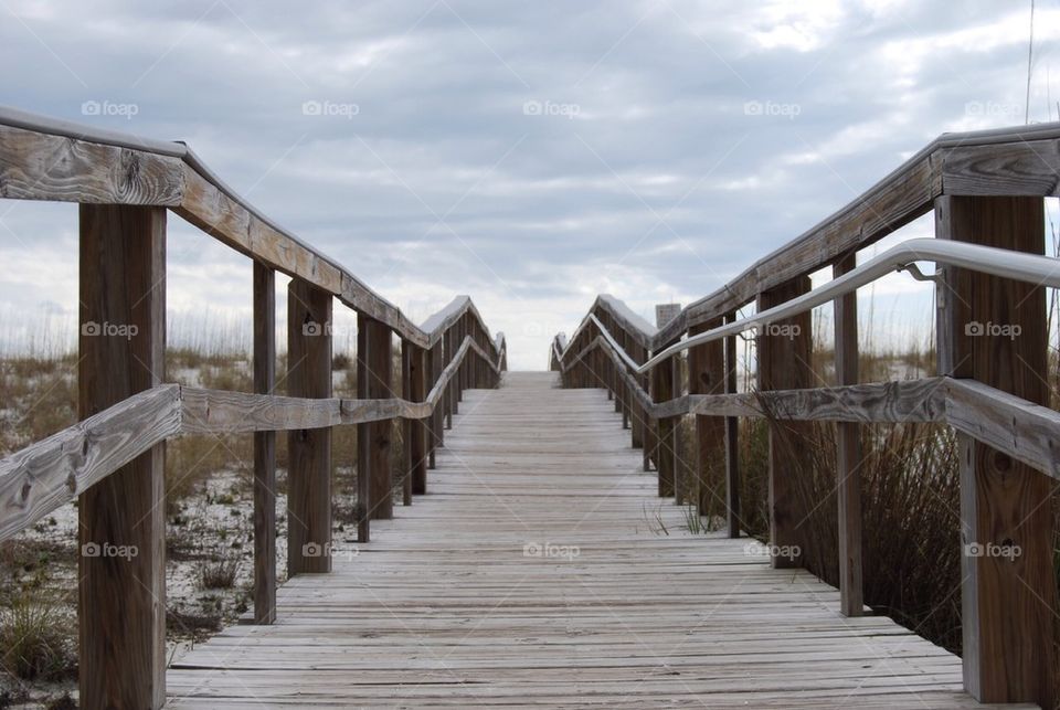 View of boardwalk