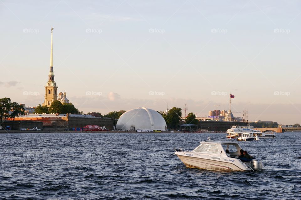 City on the river