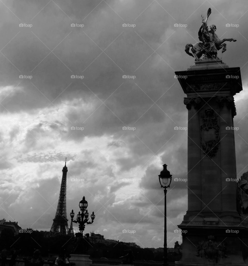 Paris sky