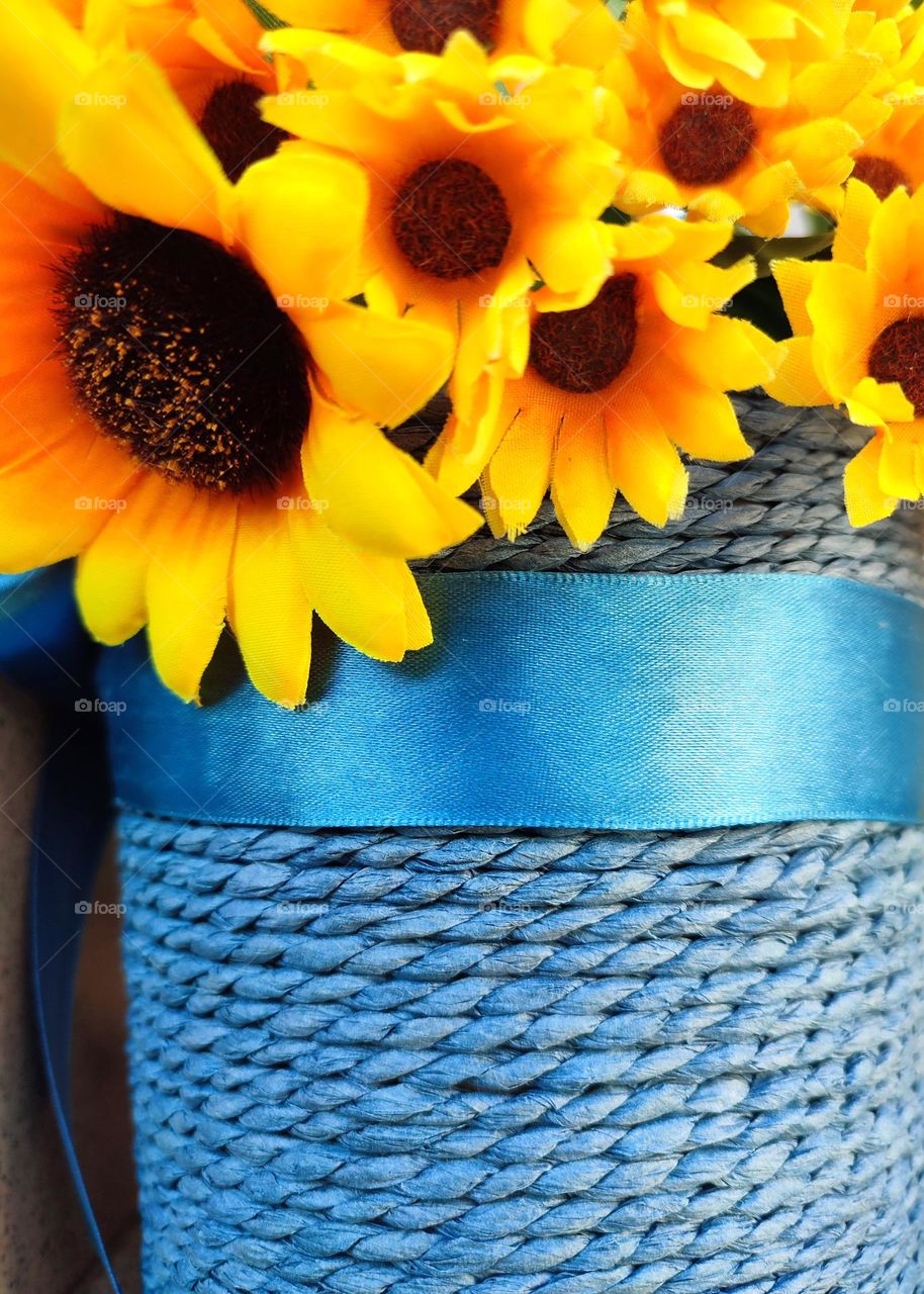 Complementary Colors, Flower Pot