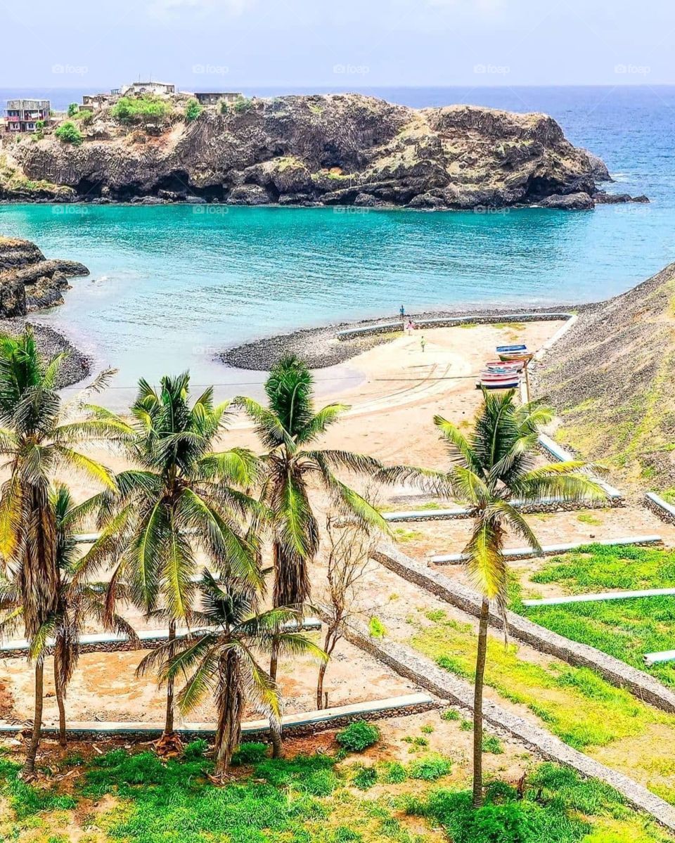 A seaside with valley and good natural surroundings