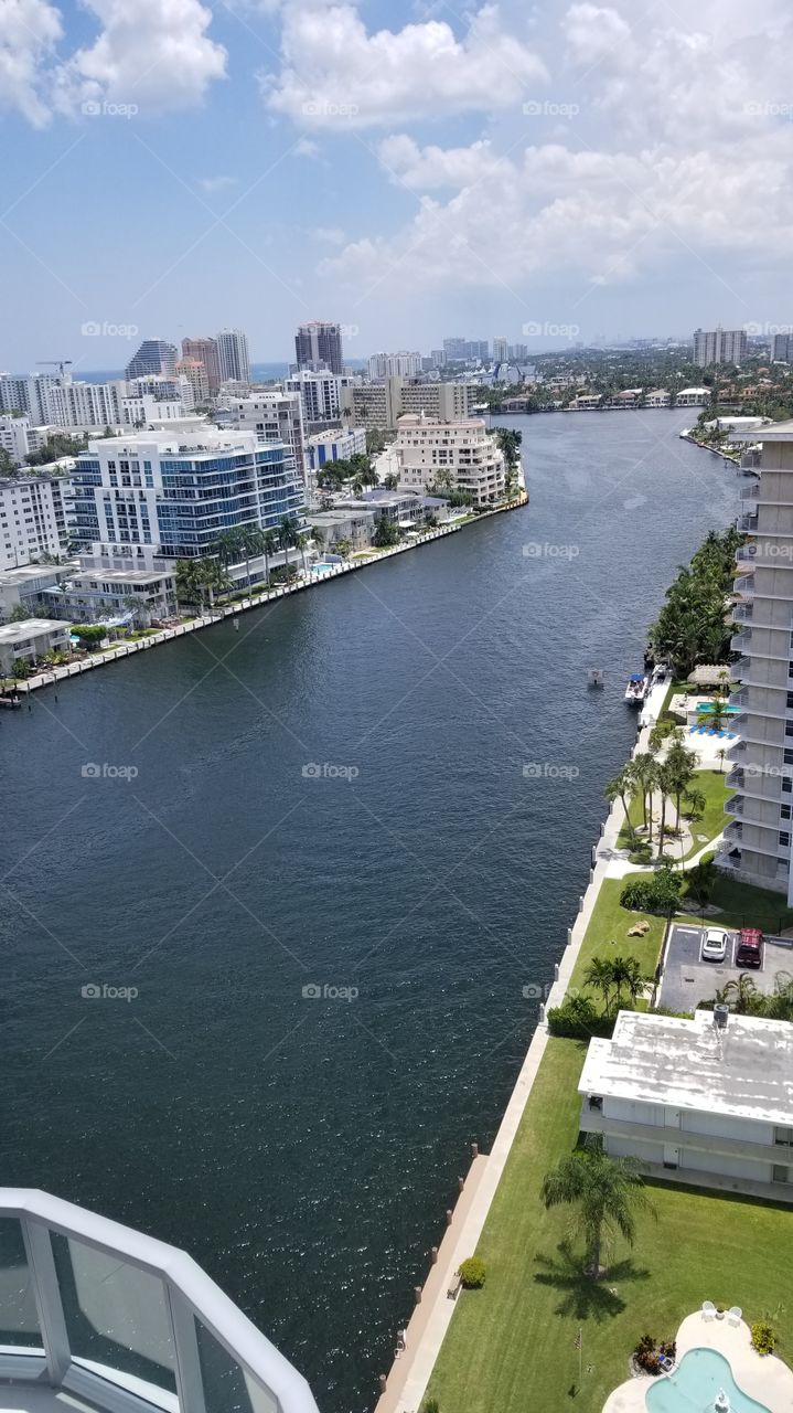 urban view Fort Lauderdale Intracoastal