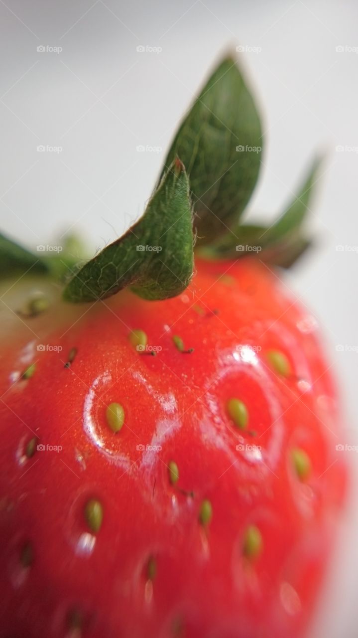 Strawberry closeup