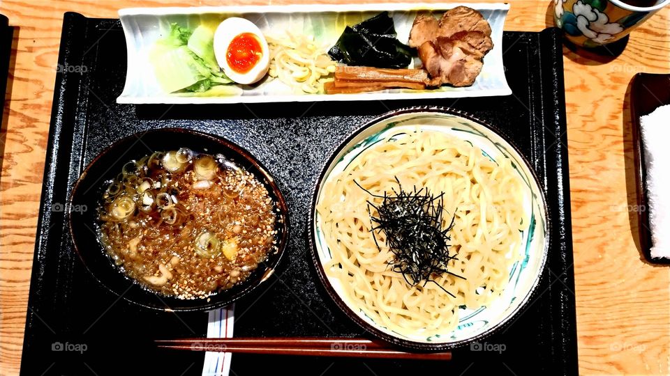 Japanese noodle lunch