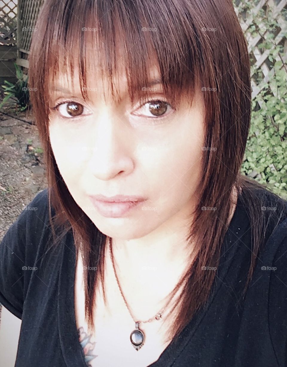 Just showing my friend Samba my new hair style 😉