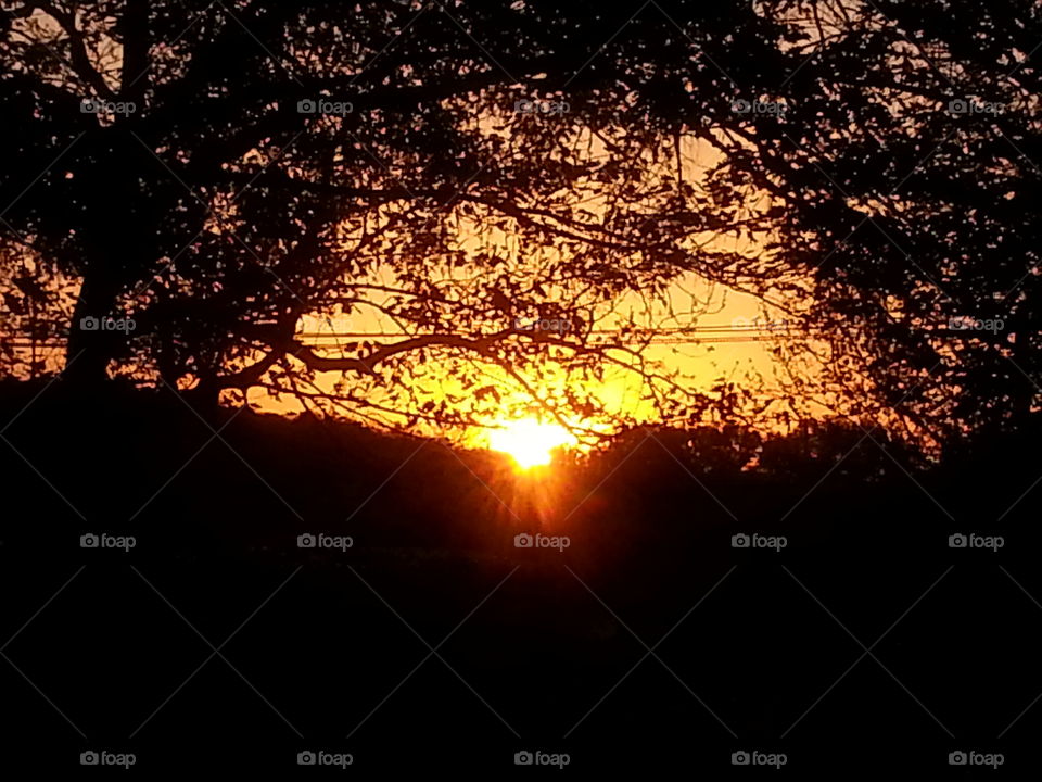 Sunset in Spring. A subset captured in NE Kansas during spring 2015.
