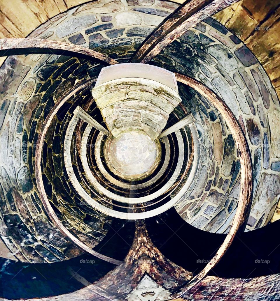 Wood and stone abstract