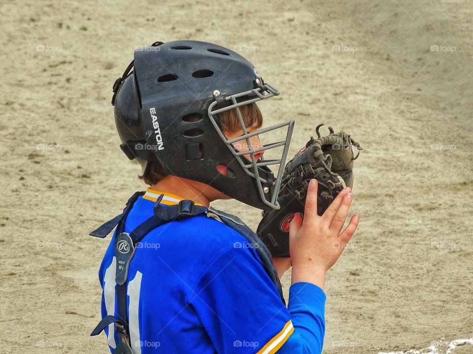 Little League Baseball Catcher