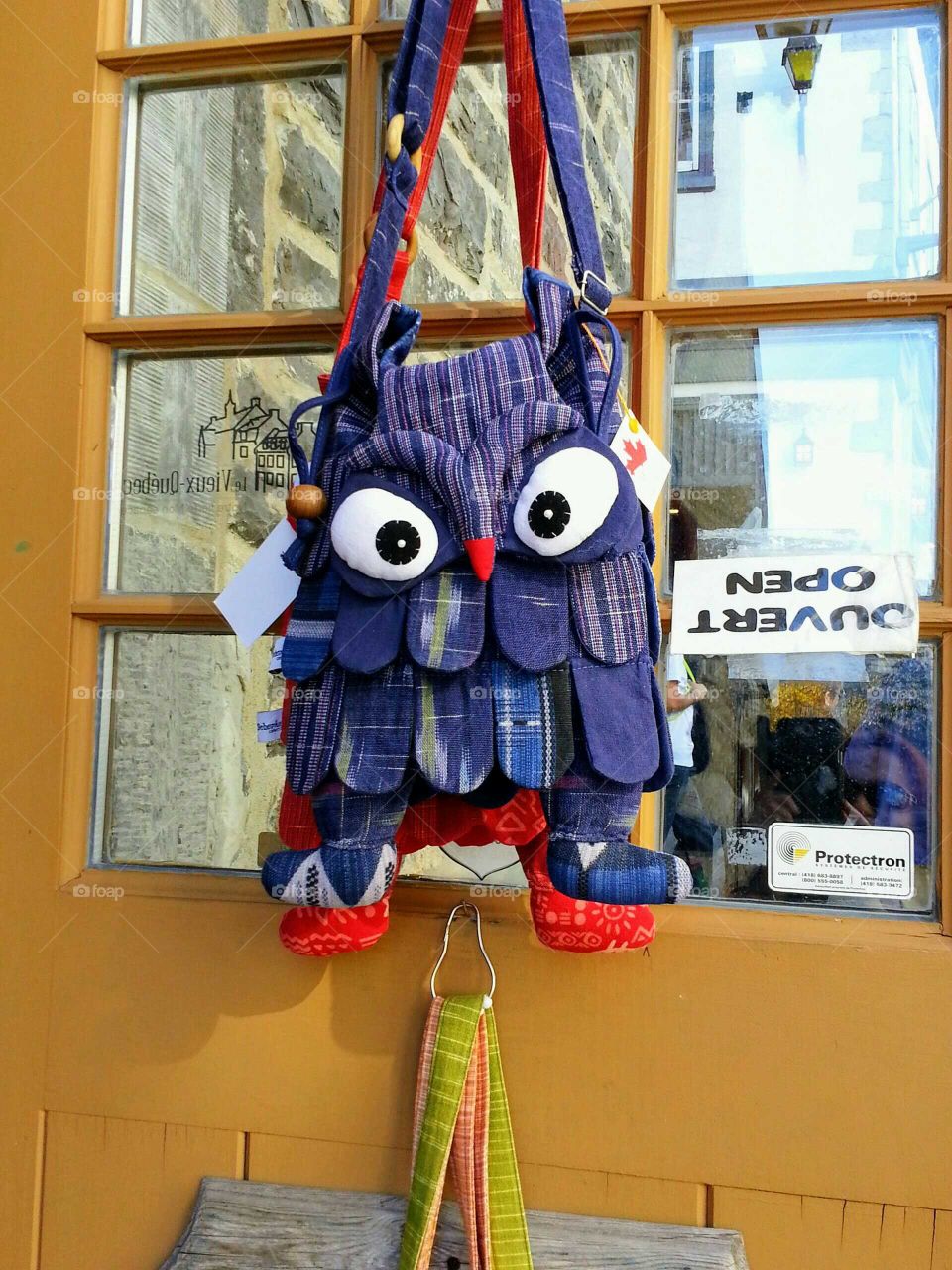Cute handmade owl shape bag