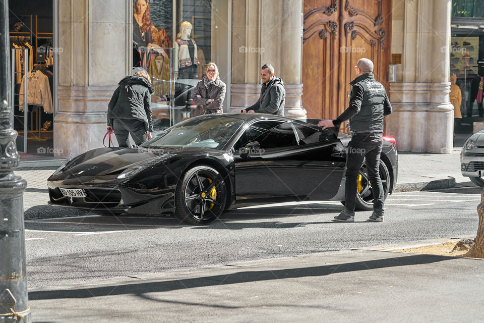 Black Ferrari
