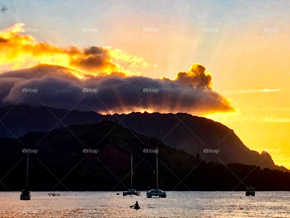 Kauai's Golden Glow