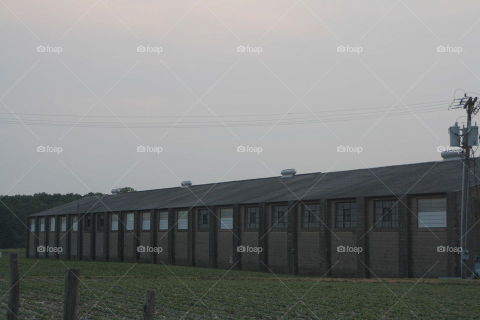 WWII POW camp building