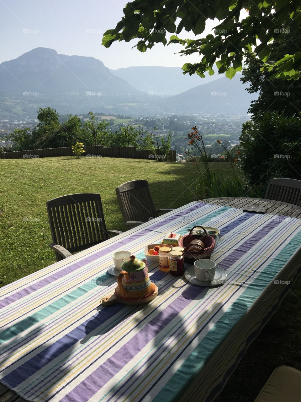 Morning mood for great summer weather