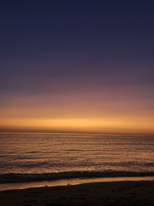 Sunset in Melbourne 