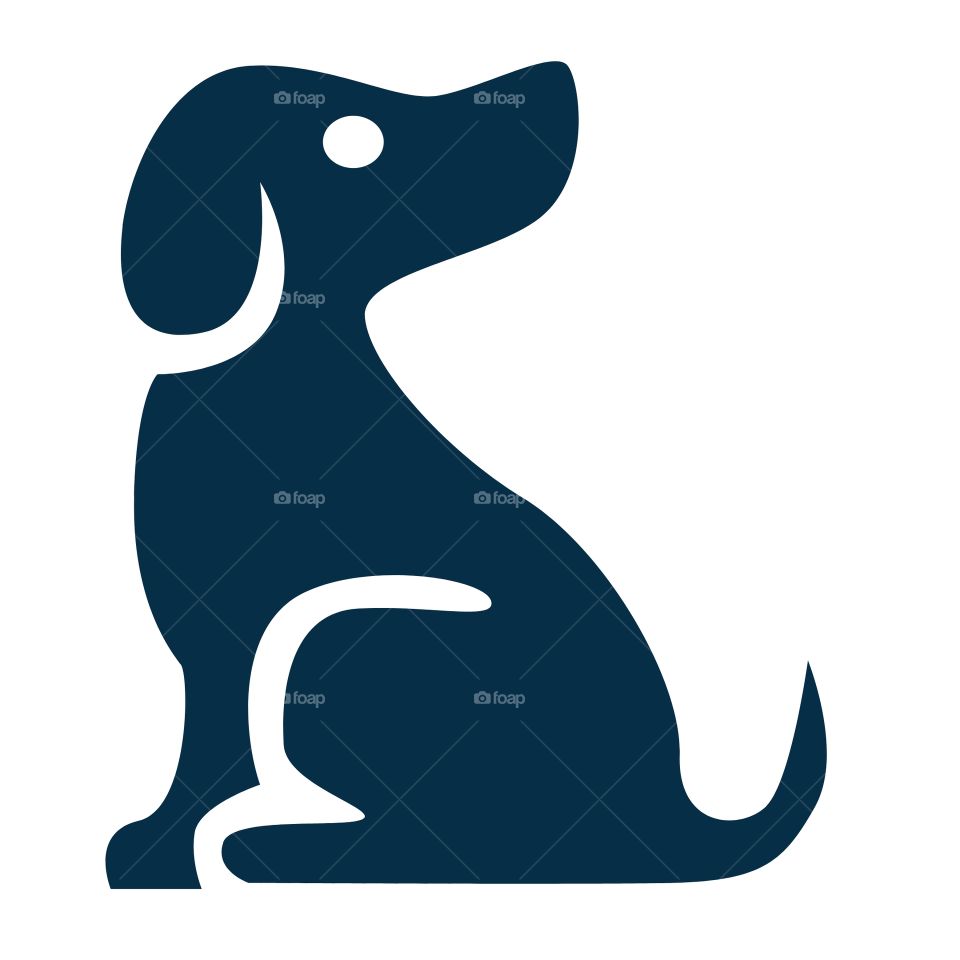 Perfect drawing of a dog.