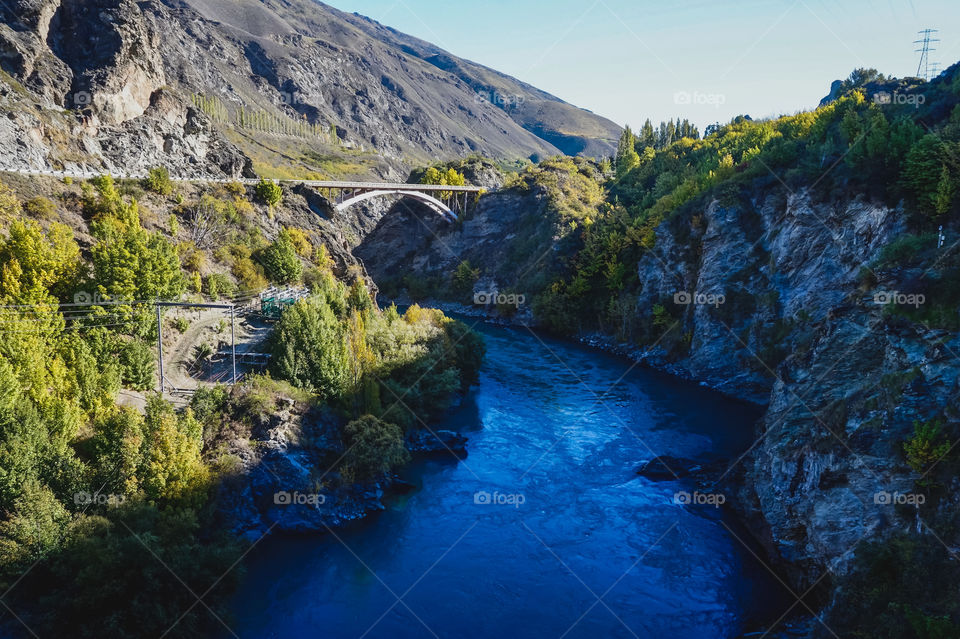 Kawarau River, Queenstown, New Zealand 