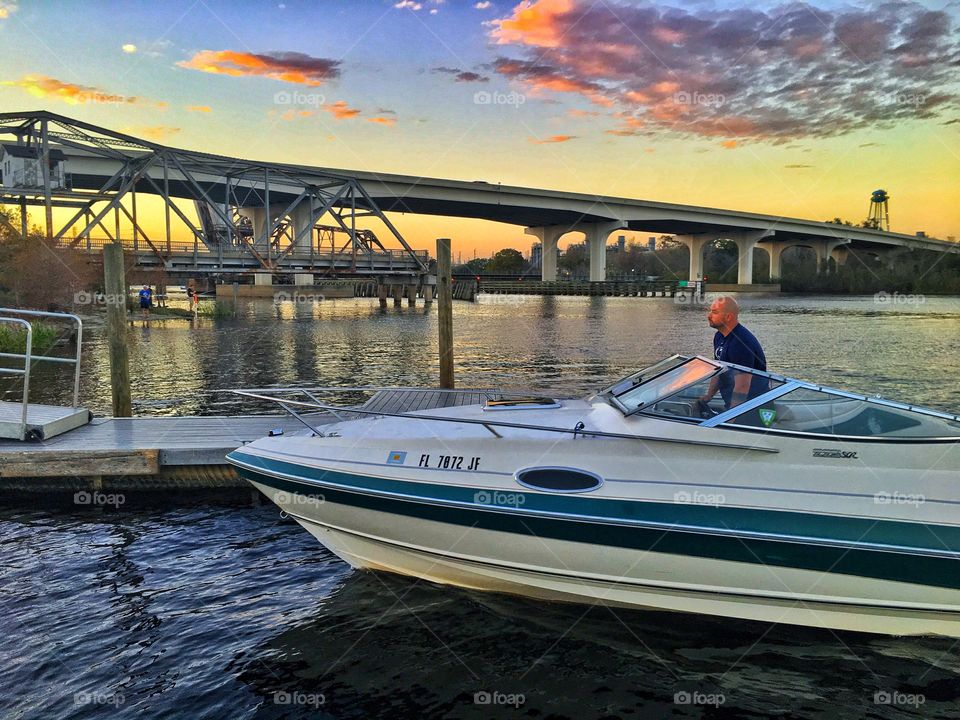 Boat at the dock