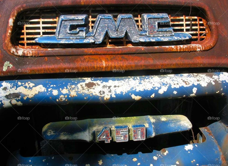 Rustic Vintage GMC Blues