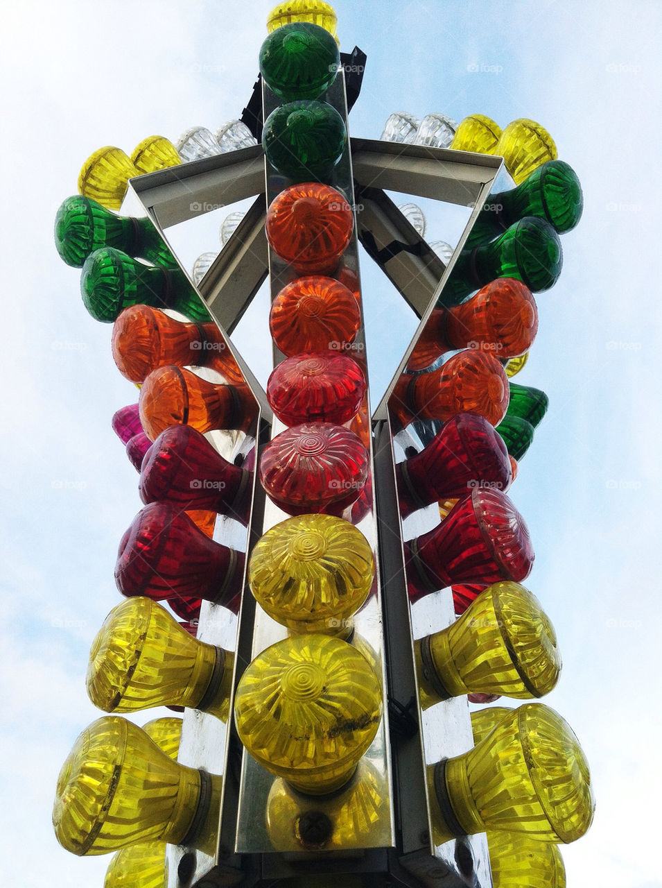 park lights colour amusement by elakkanin