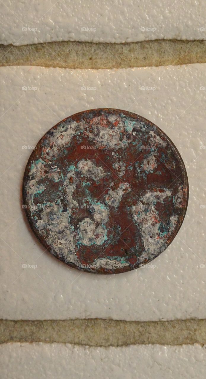 Rusted coin 1