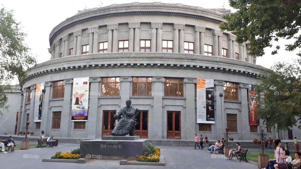 Armenian theater of opera and ballet named after A. A.Spendiarova