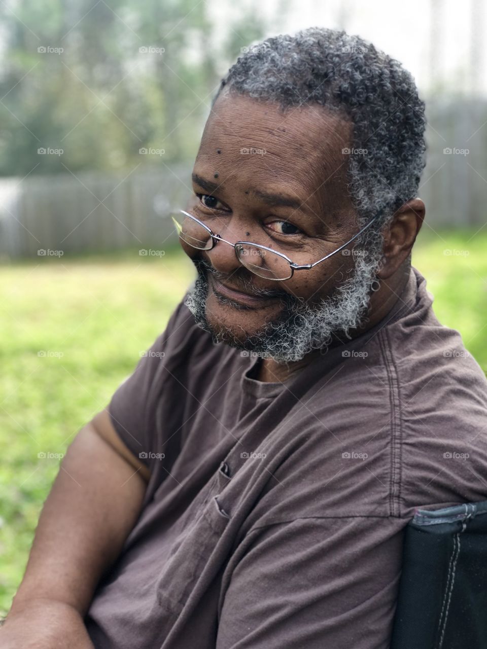 My father, retired Marine and cancer survivor. 