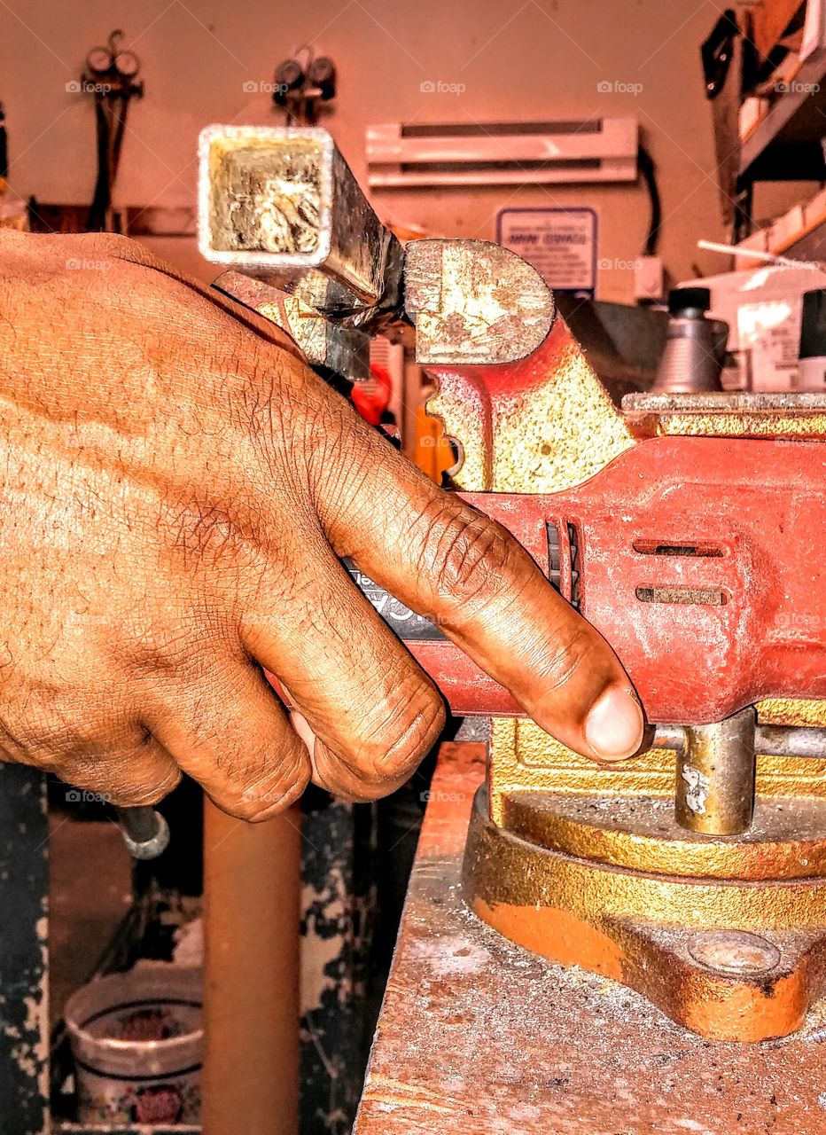 working hands