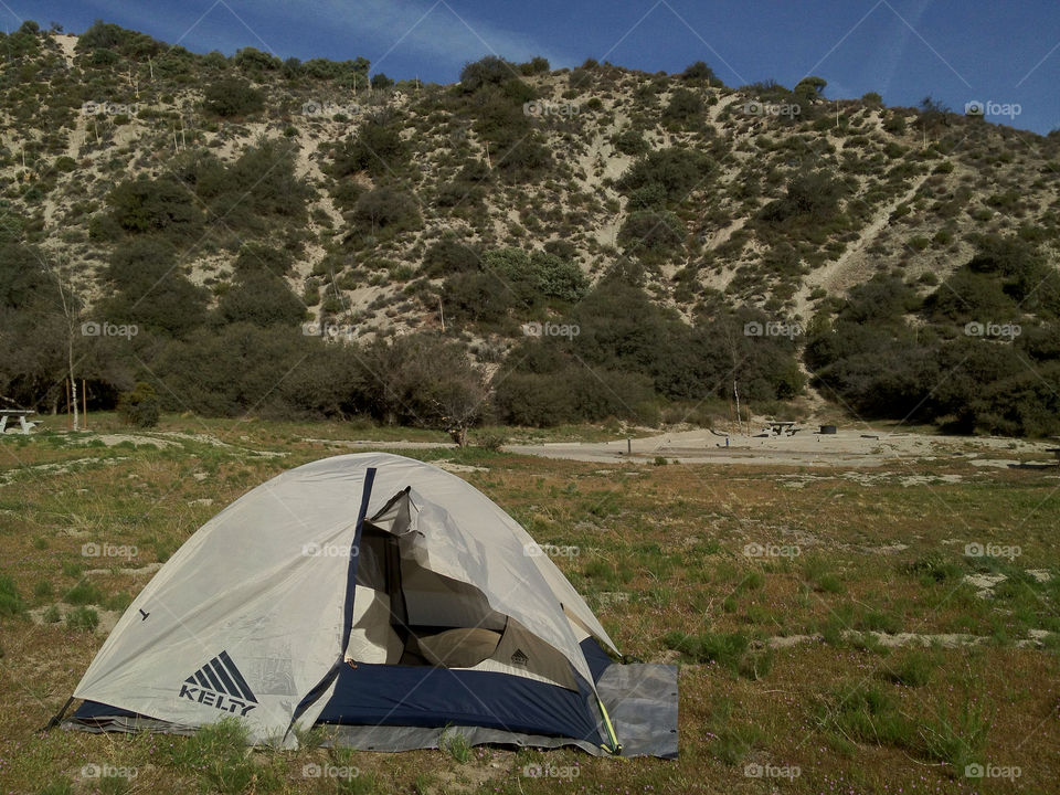 nature outdoors camping tent by kaemak
