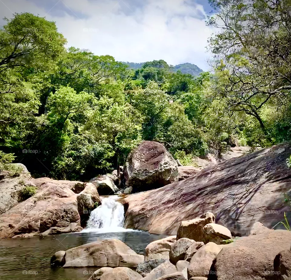 Water falls 