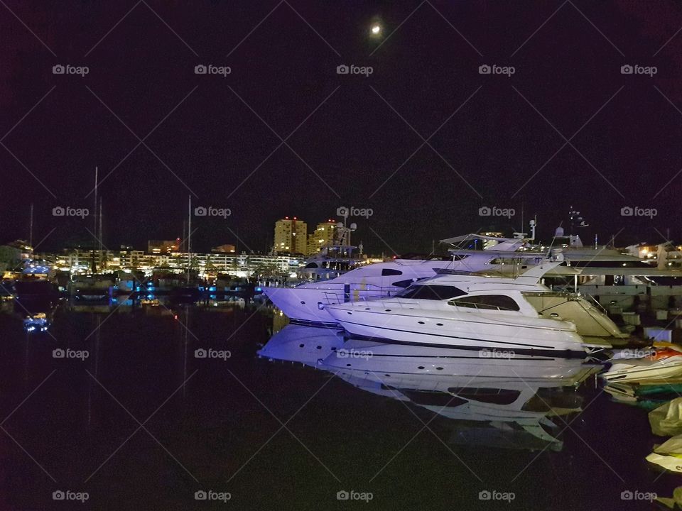 Evening at the Marina