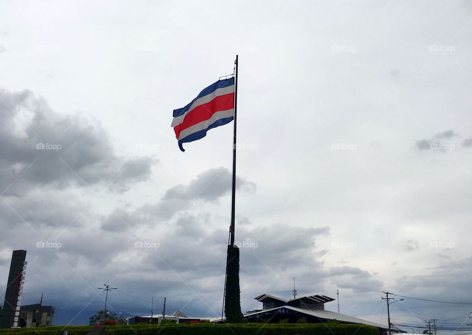 Flag Costa Rica!
