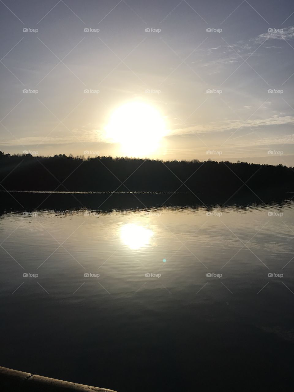 Sunset hawley lake