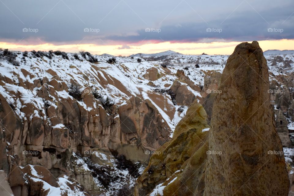 Cappadocia Mountains, turkey
