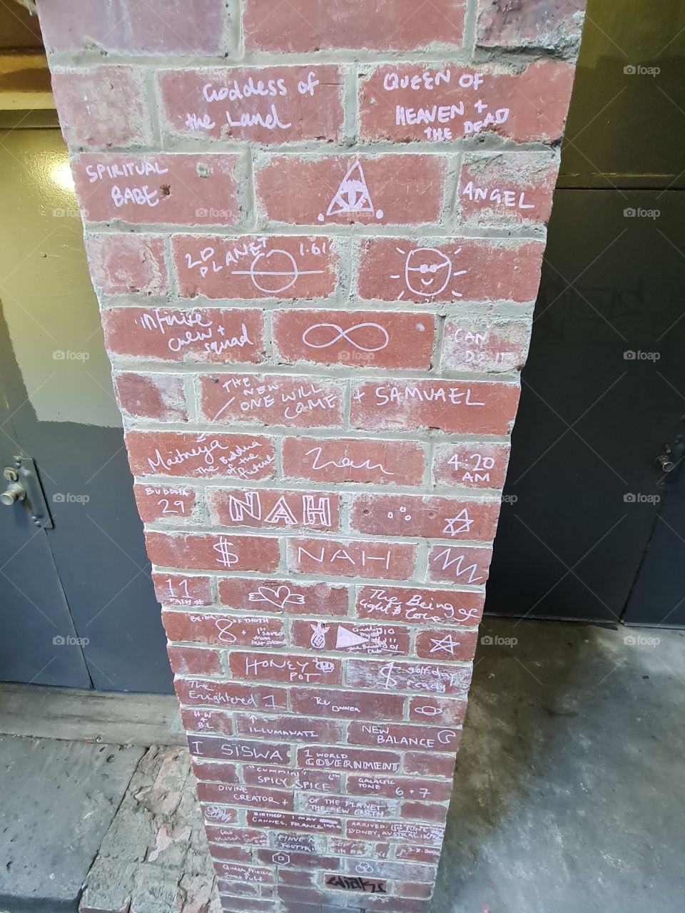 Melbourne CBD Australia Graffiti artwork