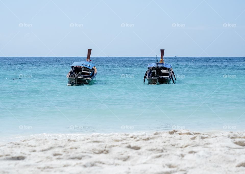 Nice view on the beautiful island koh lipe thailand