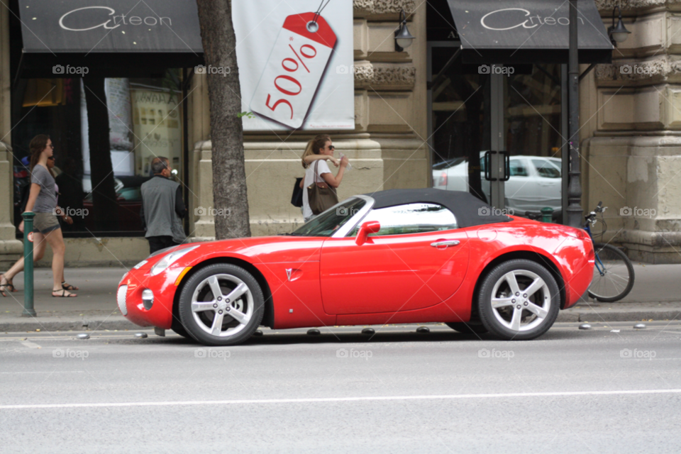 sport fashion car red by izabela.cib