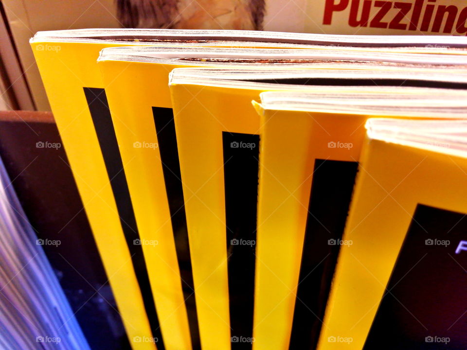 yellow magazines