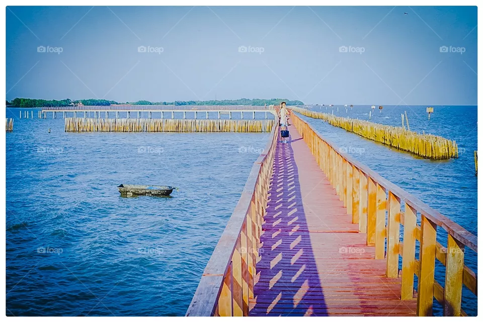Water, Sea, Pier, Sky, Travel