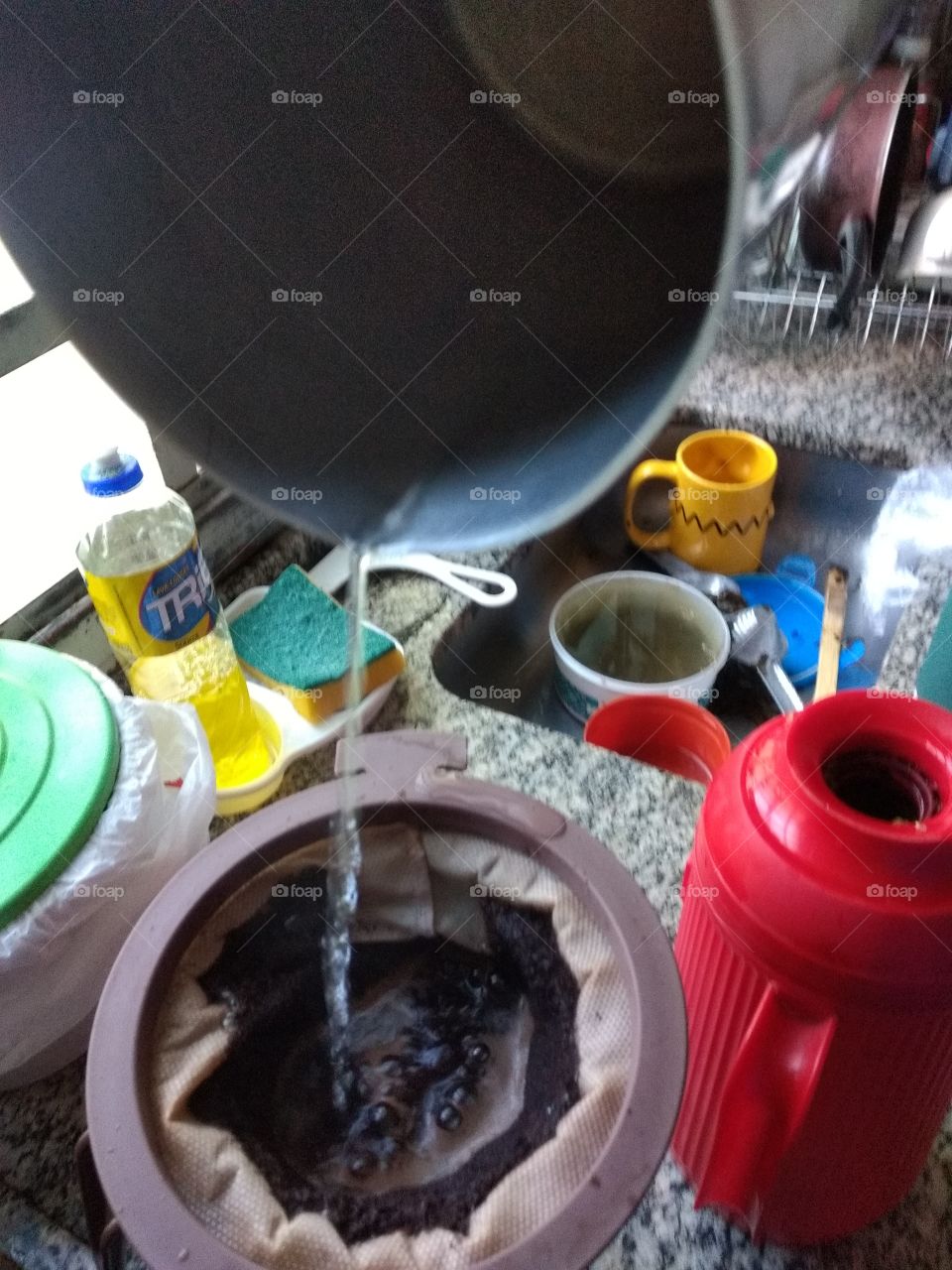 nothing with a coffee to liven up the morning