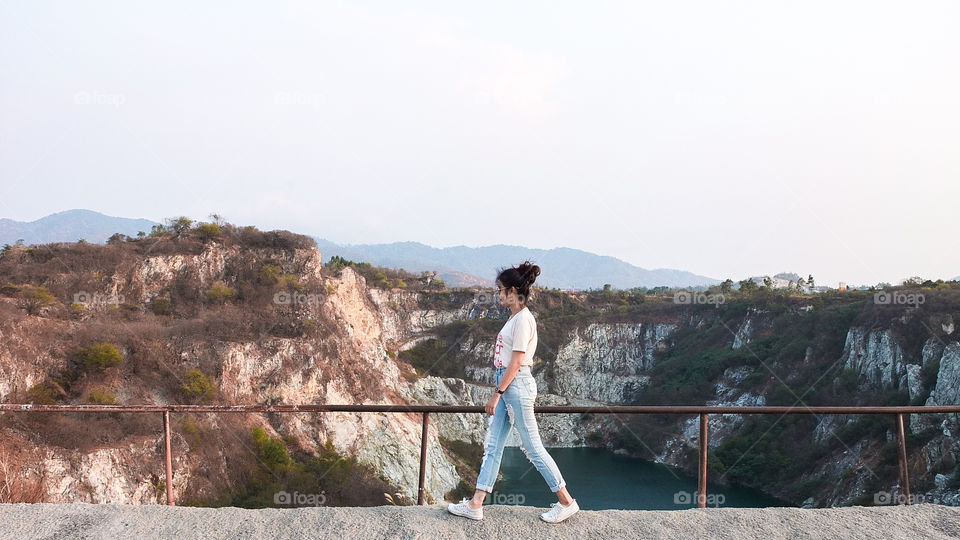 At Grand canyon Chonburi Thailand. ❤️💚💙📷.