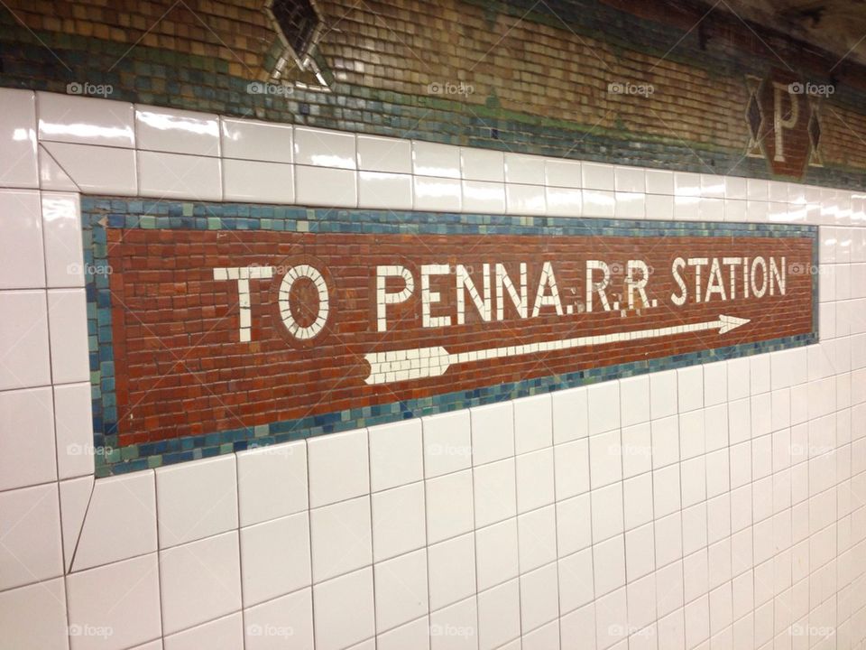 Penn Station tile